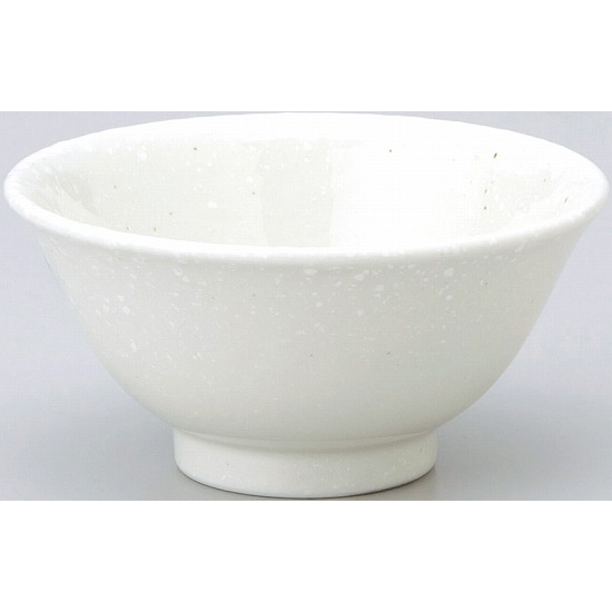 反１２ｃｍ碗　粉引　中華食器　　名入れ・絵付け対応可能　箱入れ可能（※別途見積）　【10-232-3】