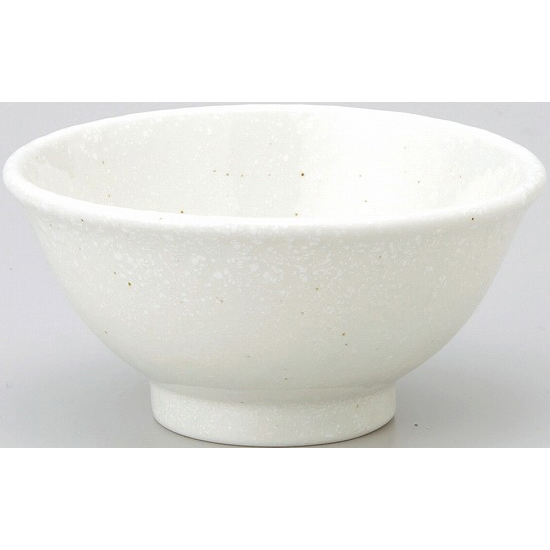 反１３ｃｍ碗　粉引　中華食器　　名入れ・絵付け対応可能　箱入れ可能（※別途見積）　【10-232-2】